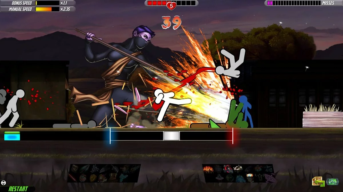 Скриншоты из One Finger Death Punch 2 / Картинка 54