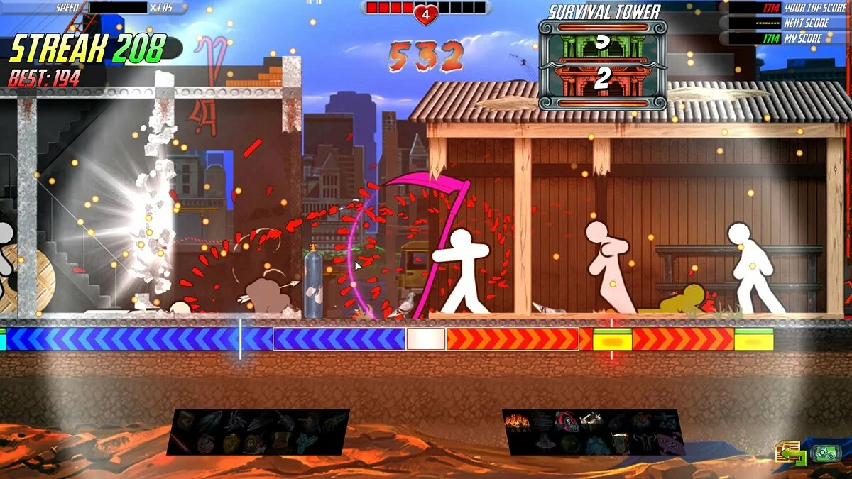Скриншоты из One Finger Death Punch 2 / Картинка 59