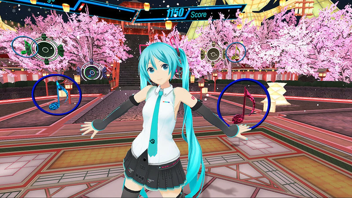 Скриншоты из Hatsune Miku VR / Картинка 4