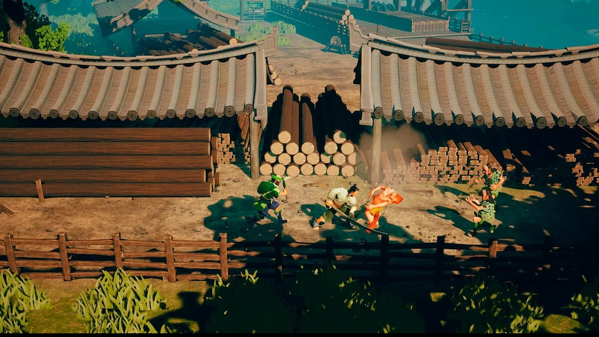 Скриншоты из 9 Monkeys of Shaolin / Картинка 2