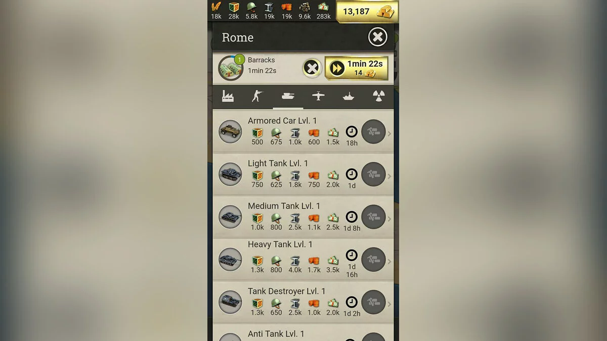 Скриншоты из Call of War / Картинка 3
