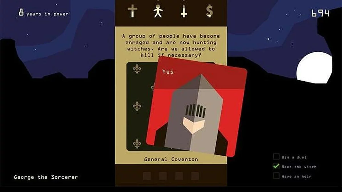 Скриншоты из Reigns: Kings and Queens / Картинка 3