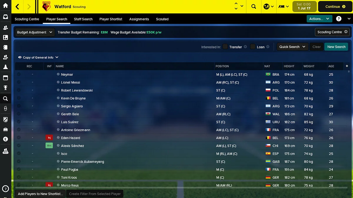 Скриншоты из Football Manager Touch 2018 / Картинка 9
