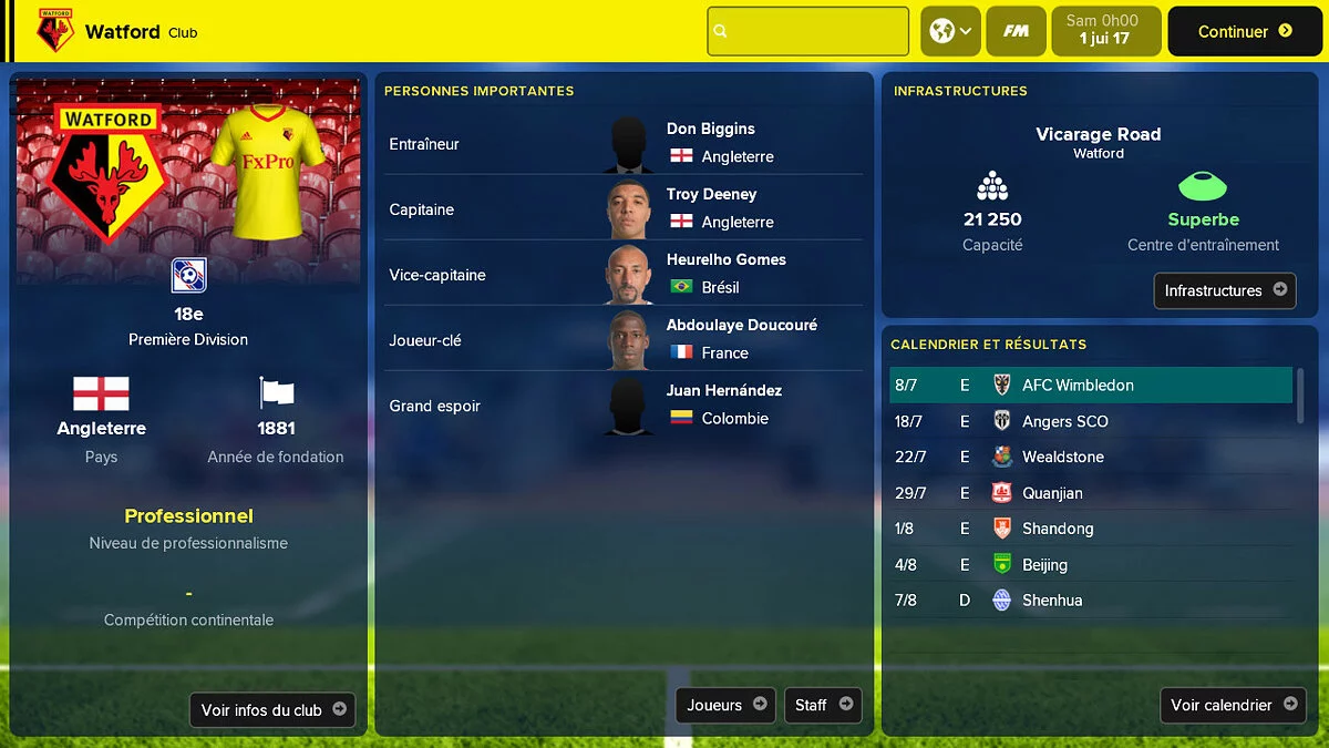 Скриншоты из Football Manager Touch 2018 / Картинка 10