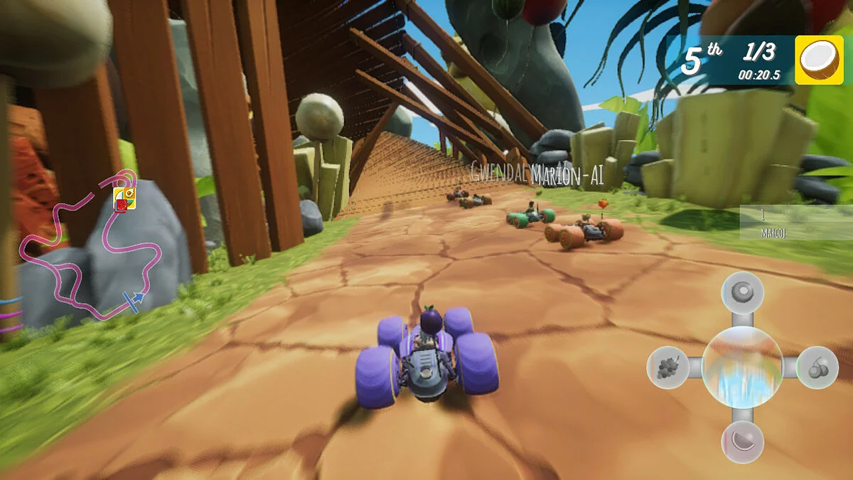 Скриншоты из All-Star Fruit Racing / Картинка 10