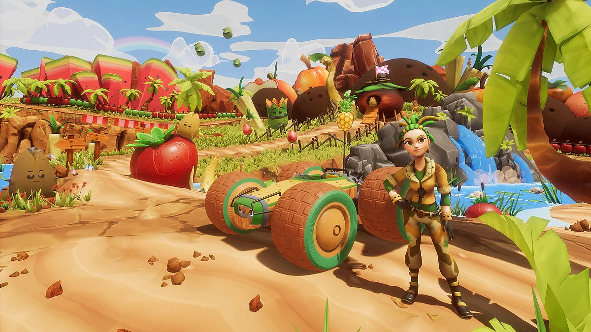 Скриншоты из All-Star Fruit Racing / Картинка 2