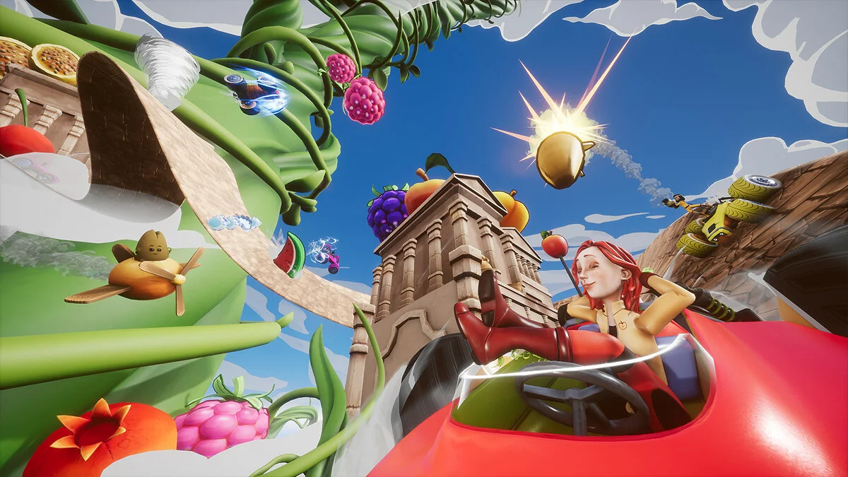 Скриншоты из All-Star Fruit Racing / Картинка 3