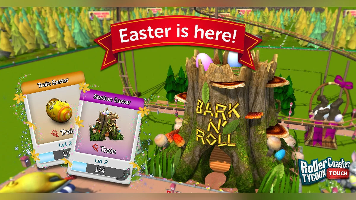 Скриншоты из RollerCoaster Tycoon Touch / Картинка 2
