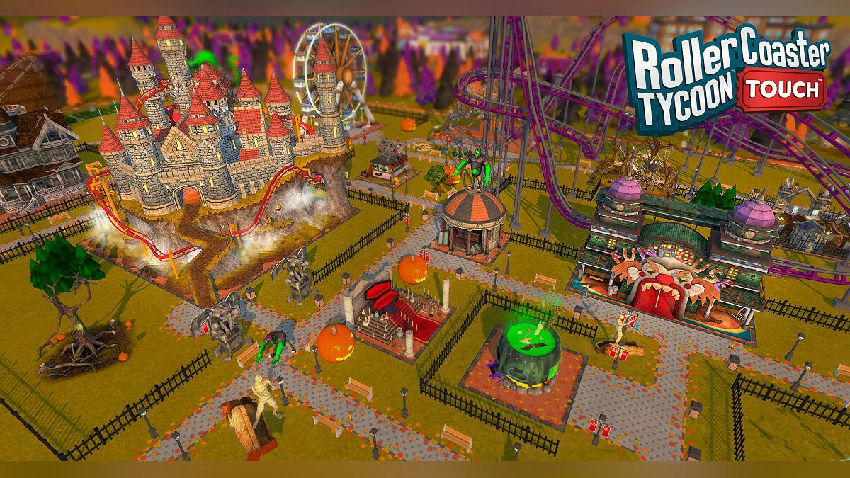 Скриншоты из RollerCoaster Tycoon Touch / Картинка 5