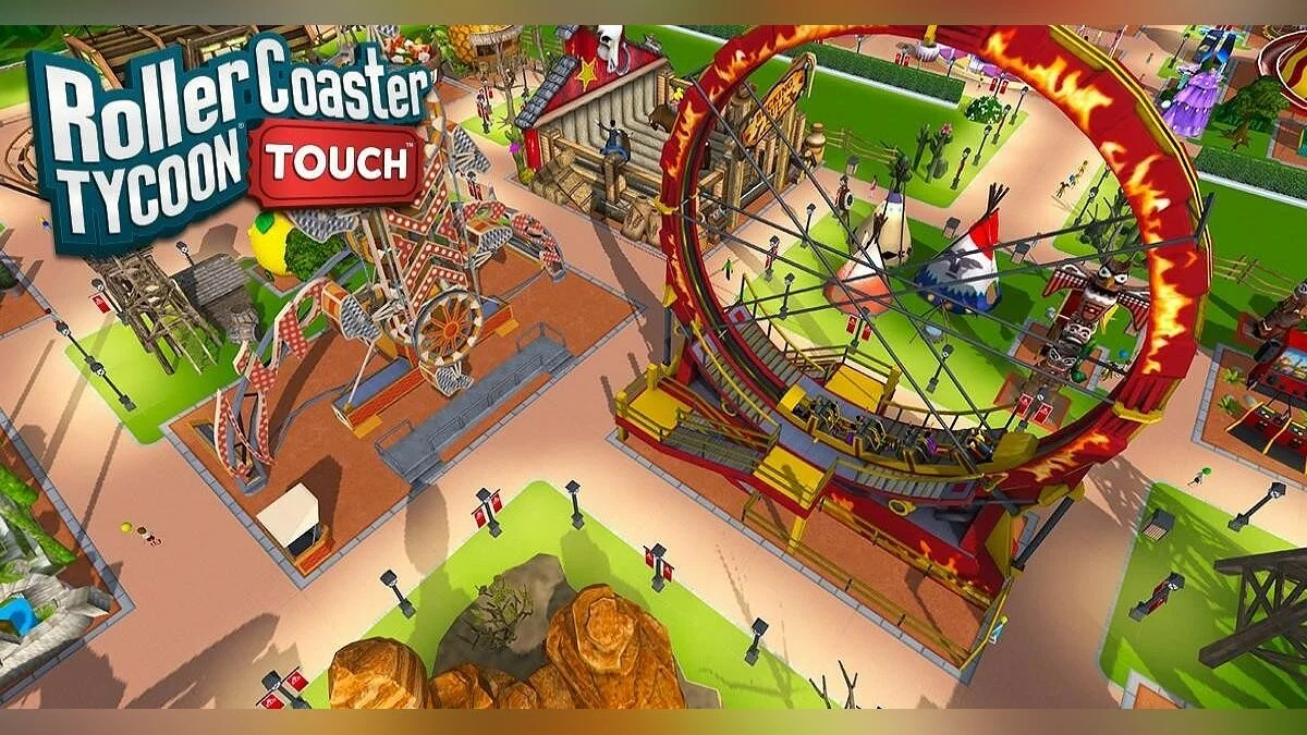 Скриншоты из RollerCoaster Tycoon Touch / Картинка 6