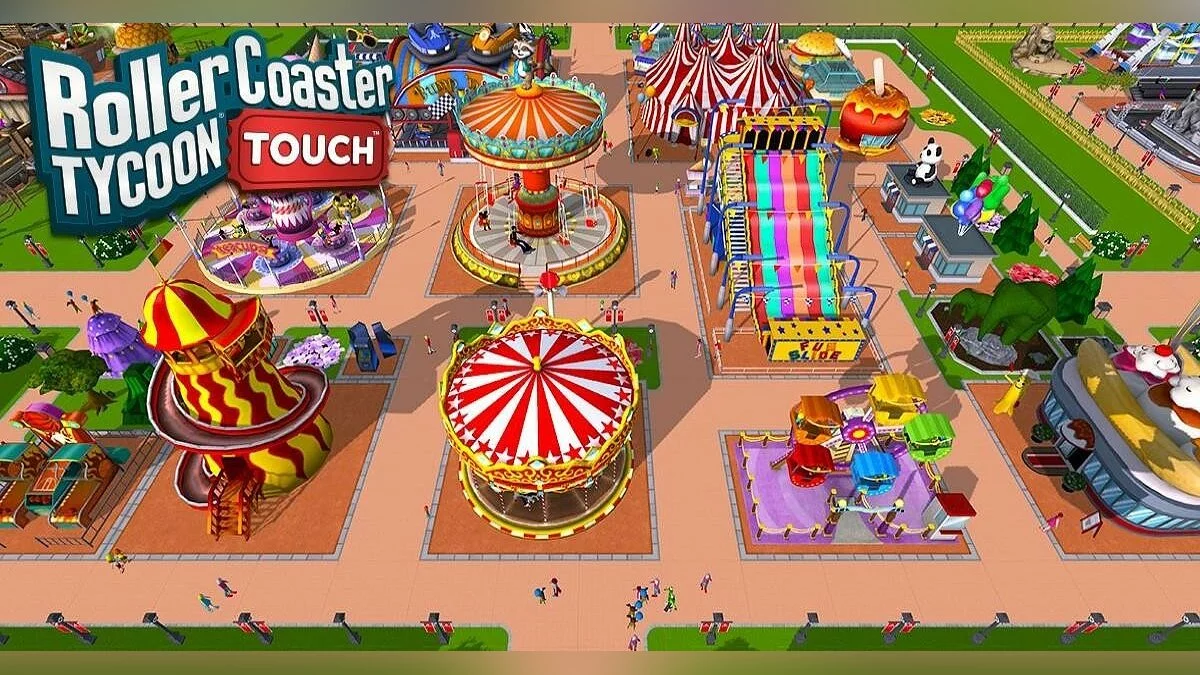 Скриншоты из RollerCoaster Tycoon Touch / Картинка 8