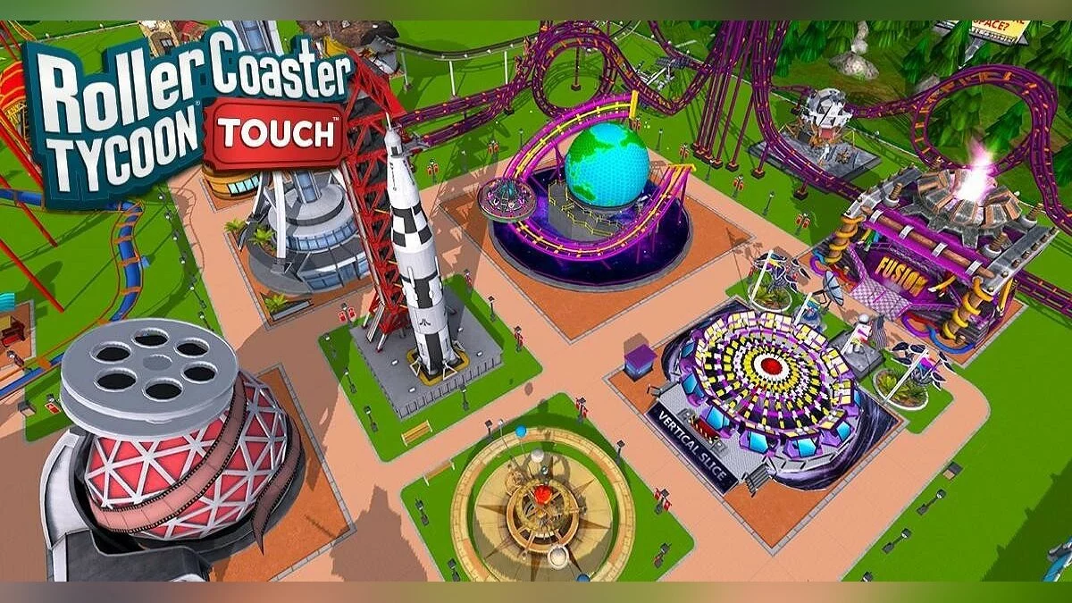 Скриншоты из RollerCoaster Tycoon Touch / Картинка 10