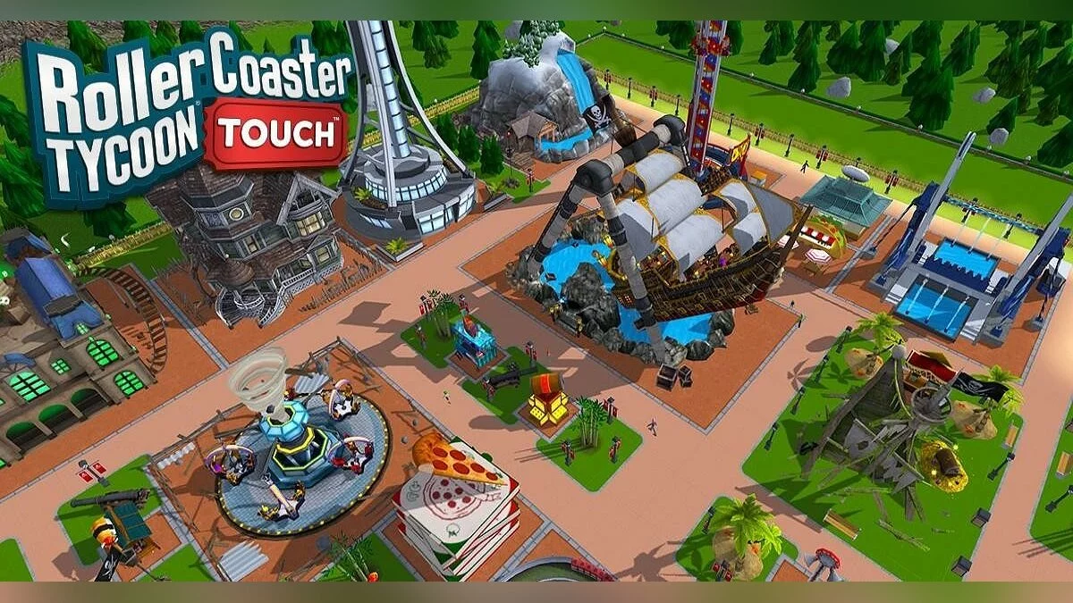 Скриншоты из RollerCoaster Tycoon Touch / Картинка 11