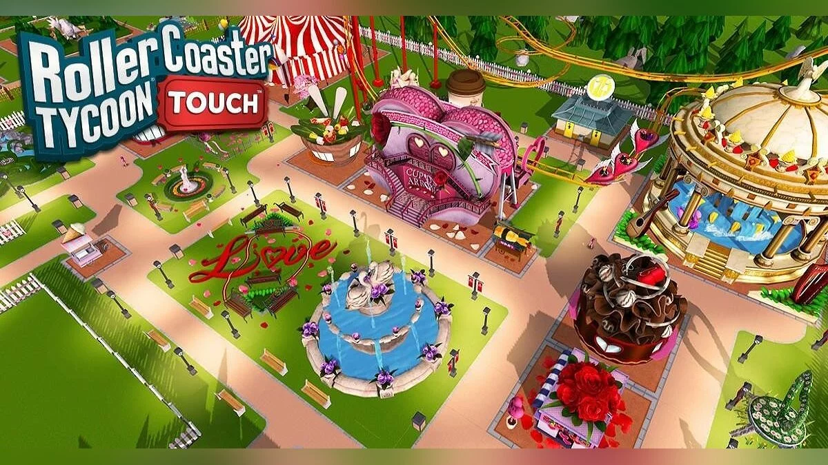 Скриншоты из RollerCoaster Tycoon Touch / Картинка 16