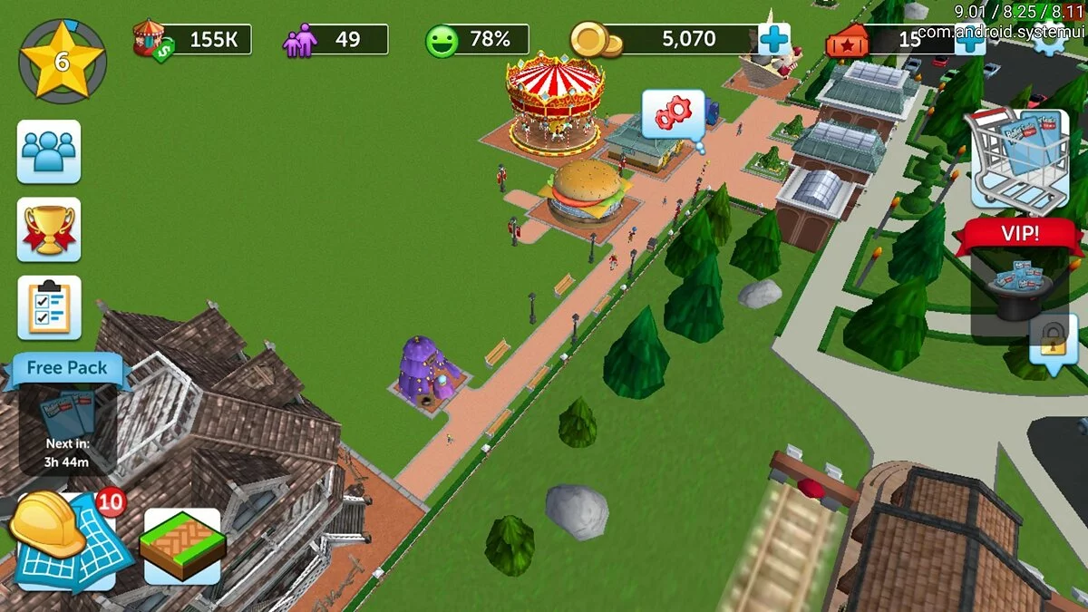 Скриншоты из RollerCoaster Tycoon Touch / Картинка 33