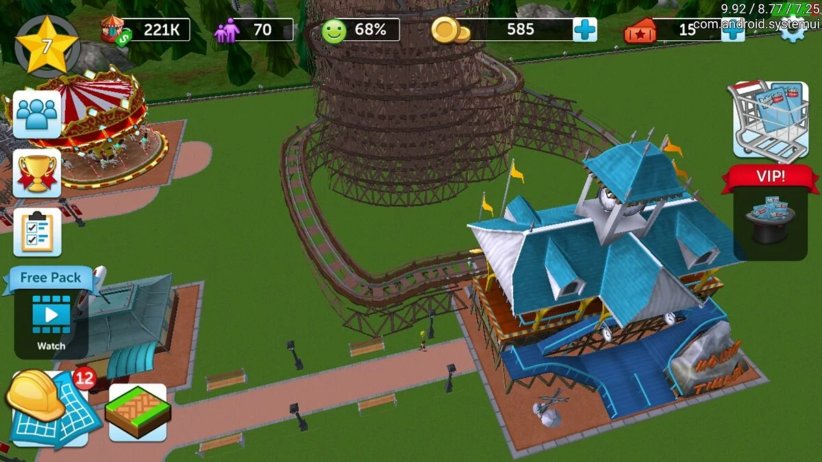 Скриншоты из RollerCoaster Tycoon Touch / Картинка 37