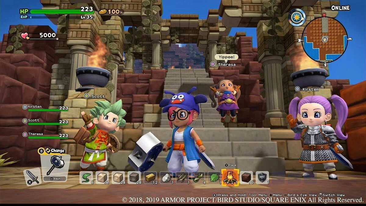 Скриншоты из Dragon Quest Builders 2 / Картинка 52