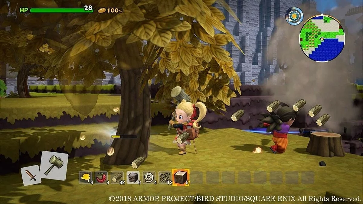 Скриншоты из Dragon Quest Builders 2 / Картинка 156