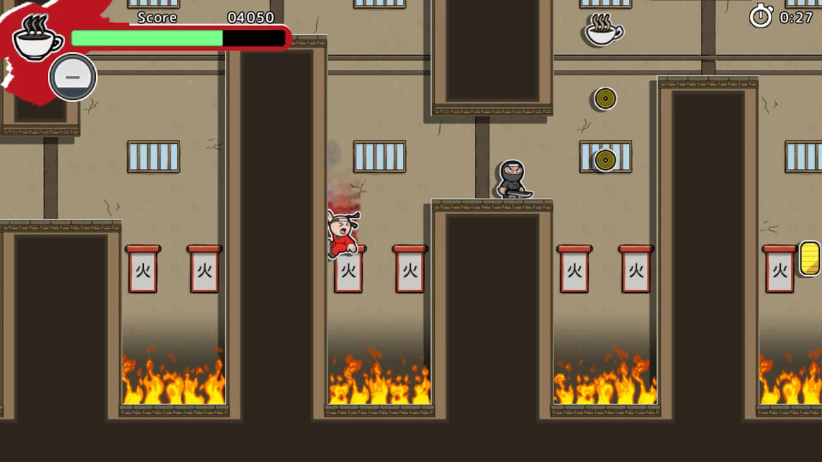 Скриншоты из Super Hyperactive Ninja / Картинка 1