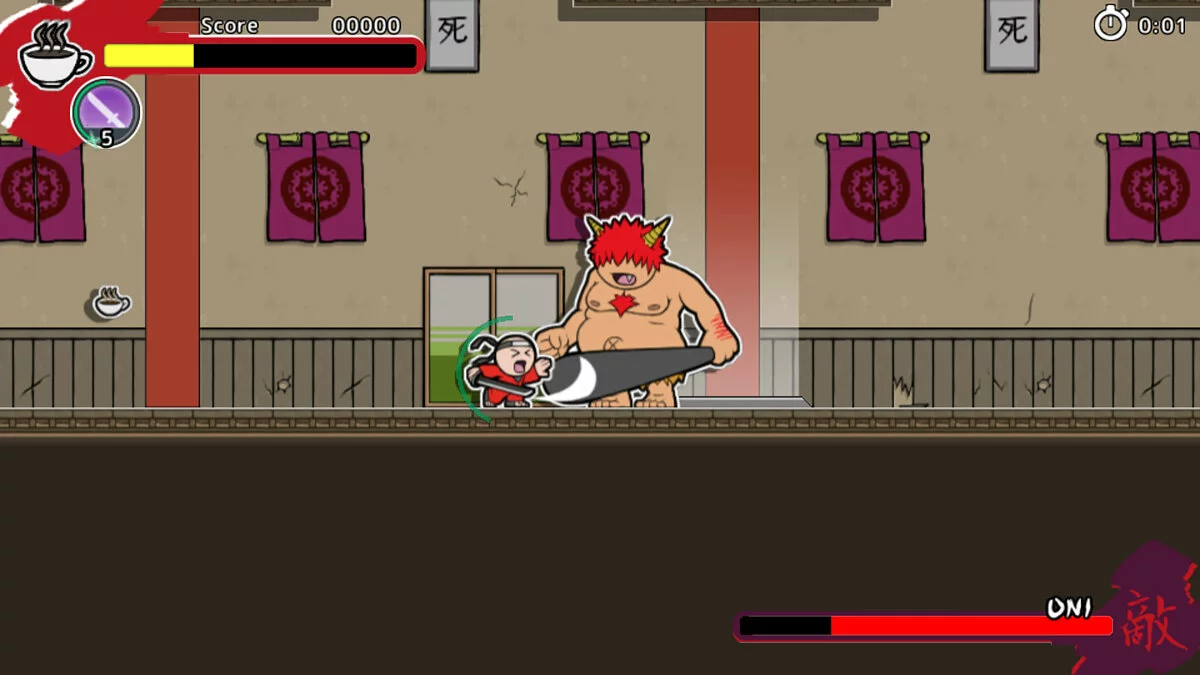 Скриншоты из Super Hyperactive Ninja / Картинка 2
