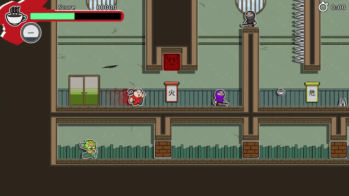 Скриншоты из Super Hyperactive Ninja / Картинка 13