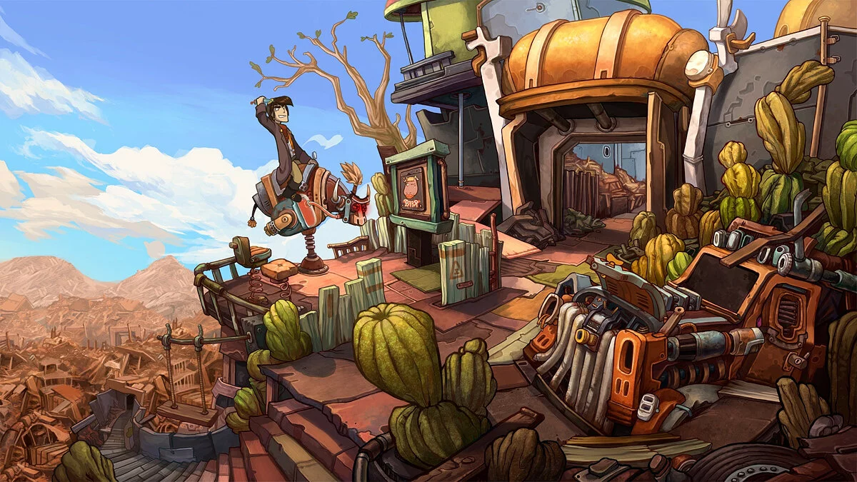 Скриншоты из Deponia: The Complete Journey / Картинка 6