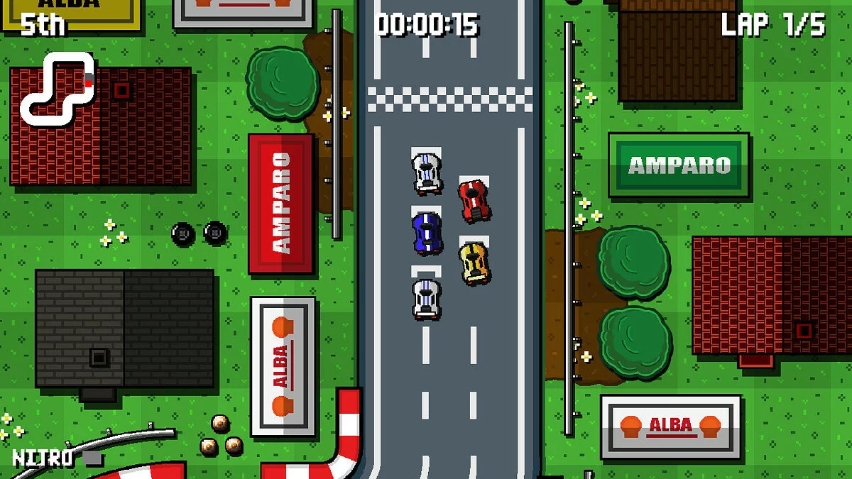 Скриншоты из Micro Pico Racers / Картинка 1