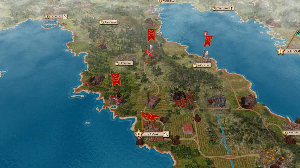 Скриншоты из Aggressors: Ancient Rome / Картинка 1