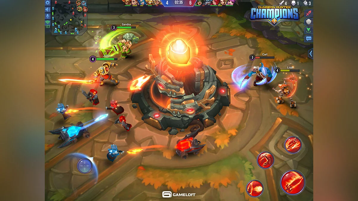 Скриншоты из Dungeon Hunter Champions / Картинка 10