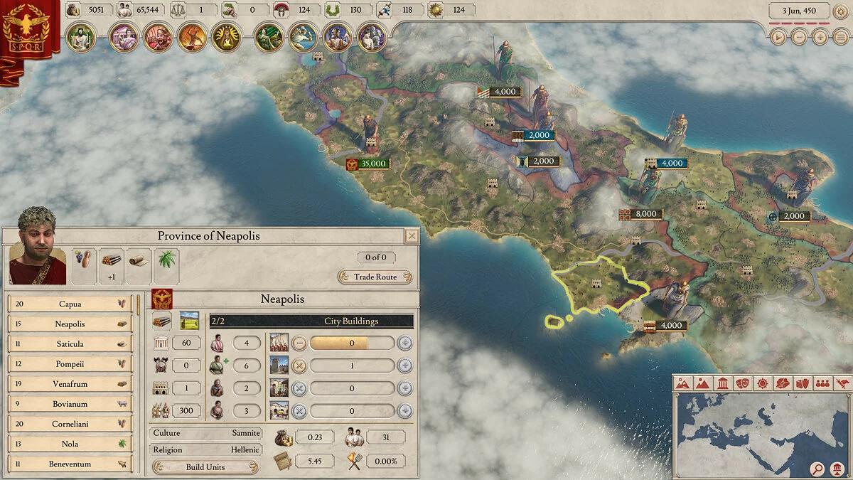 Скриншоты из Imperator: Rome / Картинка 4