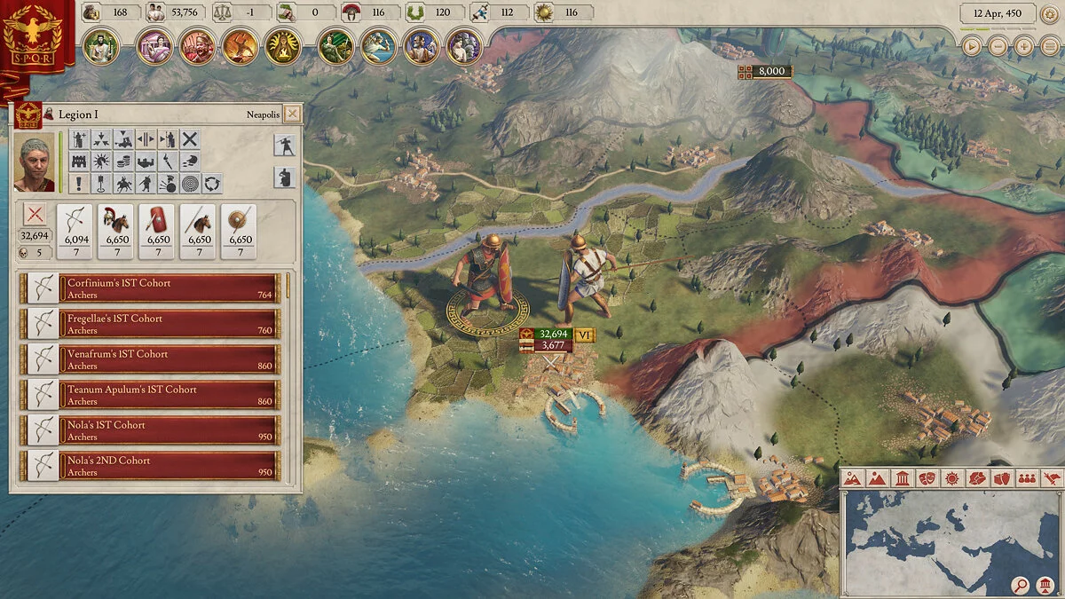 Скриншоты из Imperator: Rome / Картинка 5