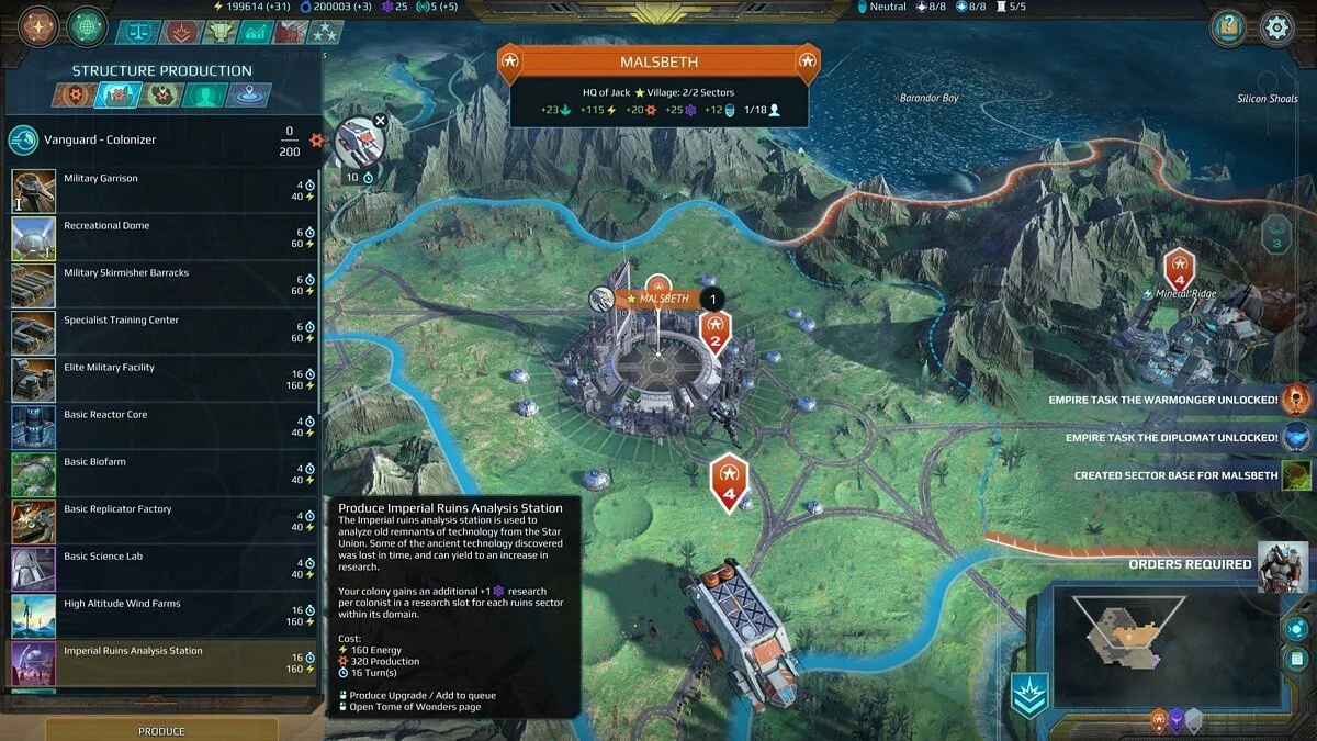 Скриншоты из Age of Wonders: Planetfall / Картинка 42