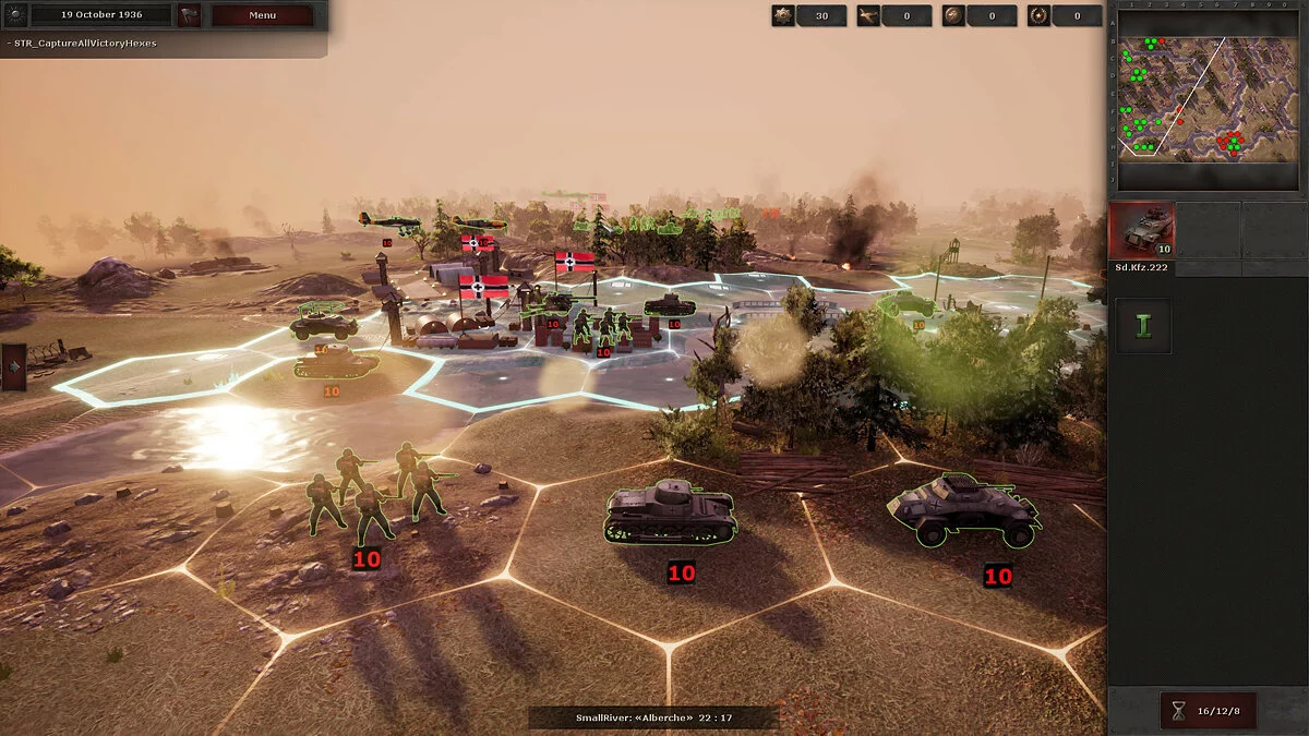 Скриншоты из Panzer Strategy / Картинка 2