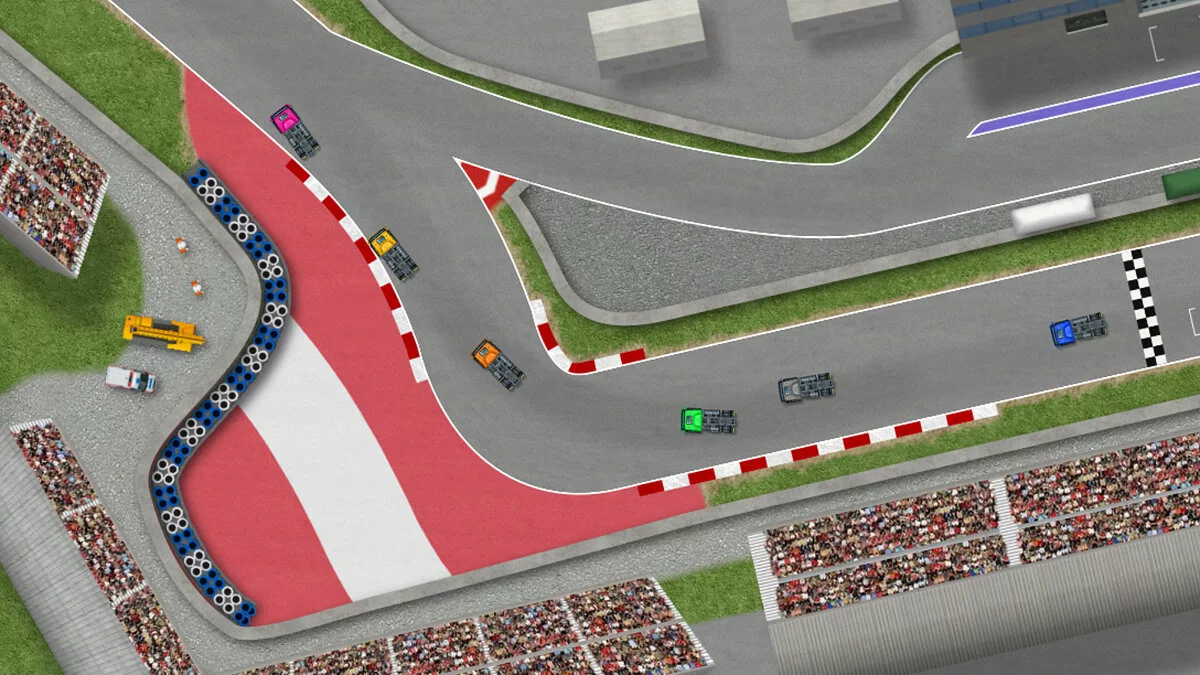 Скриншоты из Ultimate Racing 2D / Картинка 5