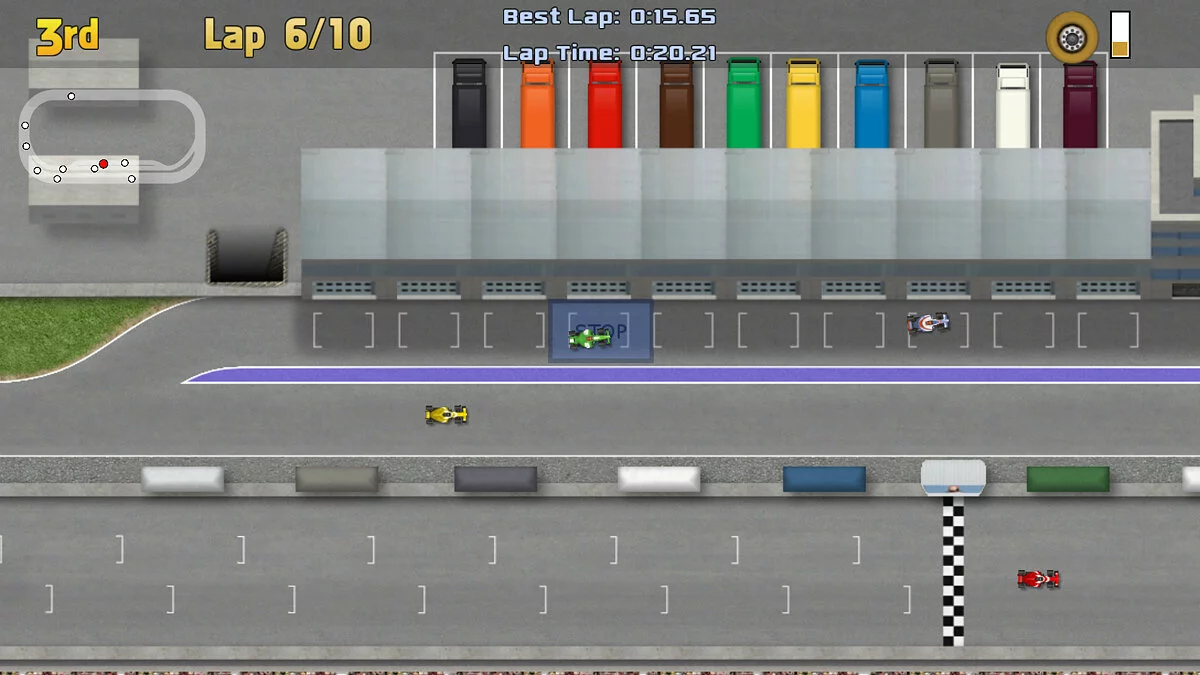 Скриншоты из Ultimate Racing 2D / Картинка 6