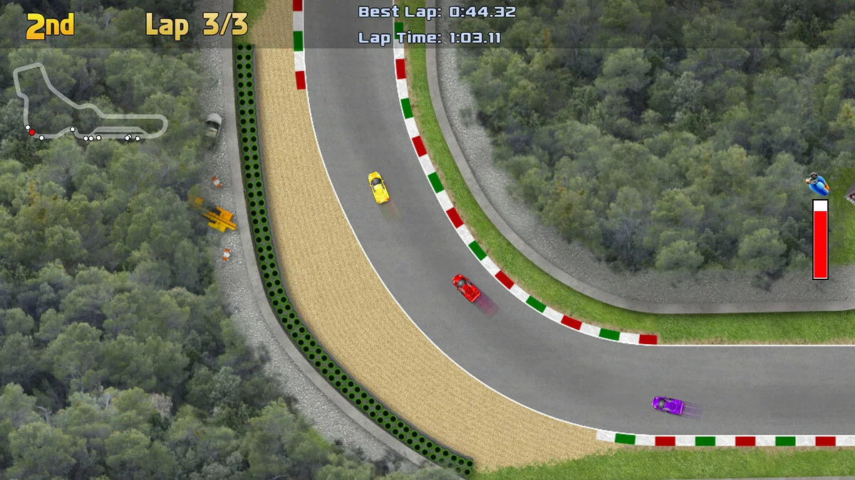 Скриншоты из Ultimate Racing 2D / Картинка 7