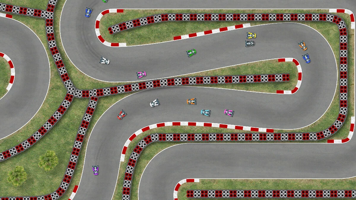 Скриншоты из Ultimate Racing 2D / Картинка 9