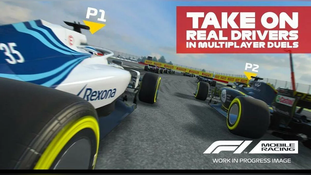 Скриншоты из F1 Mobile Racing / Картинка 4