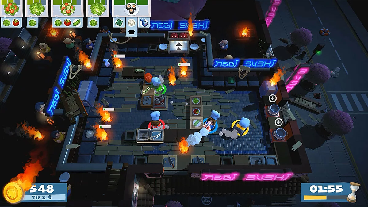 Скриншоты из Overcooked 2 / Картинка 1