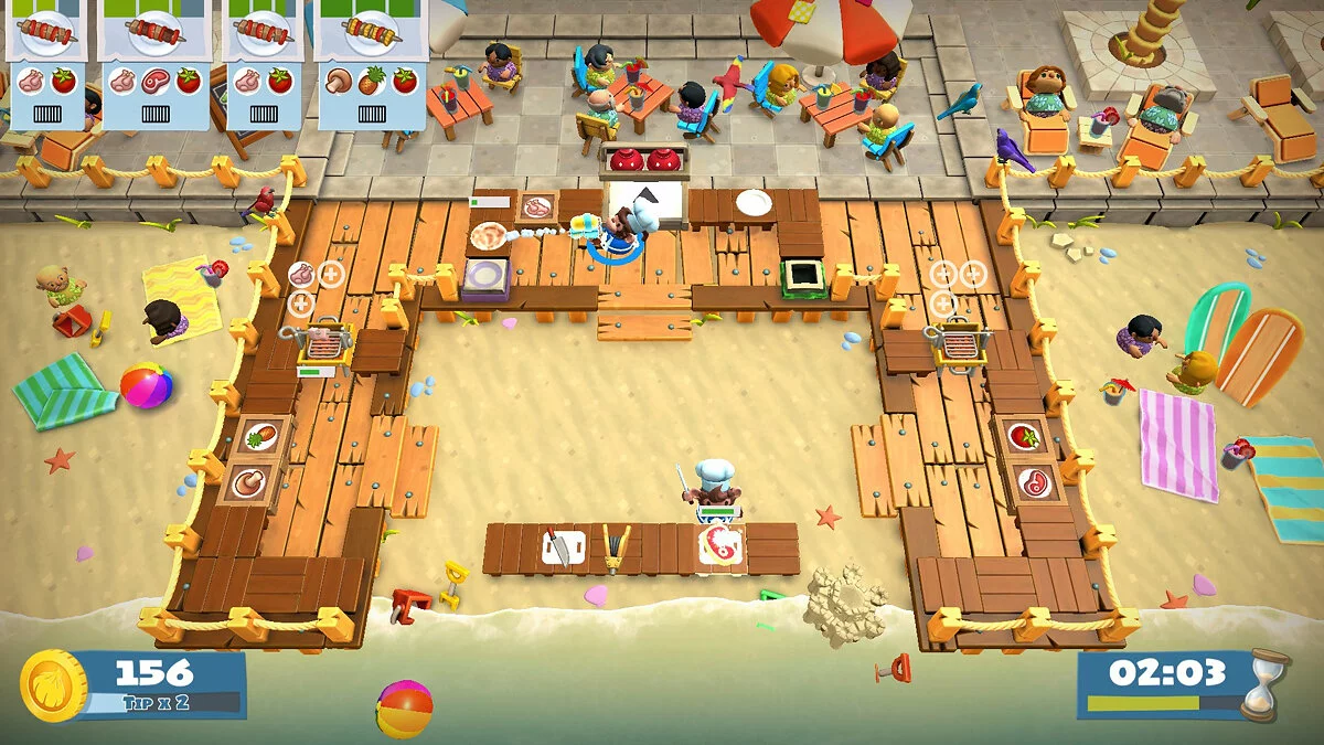 Скриншоты из Overcooked 2 / Картинка 12