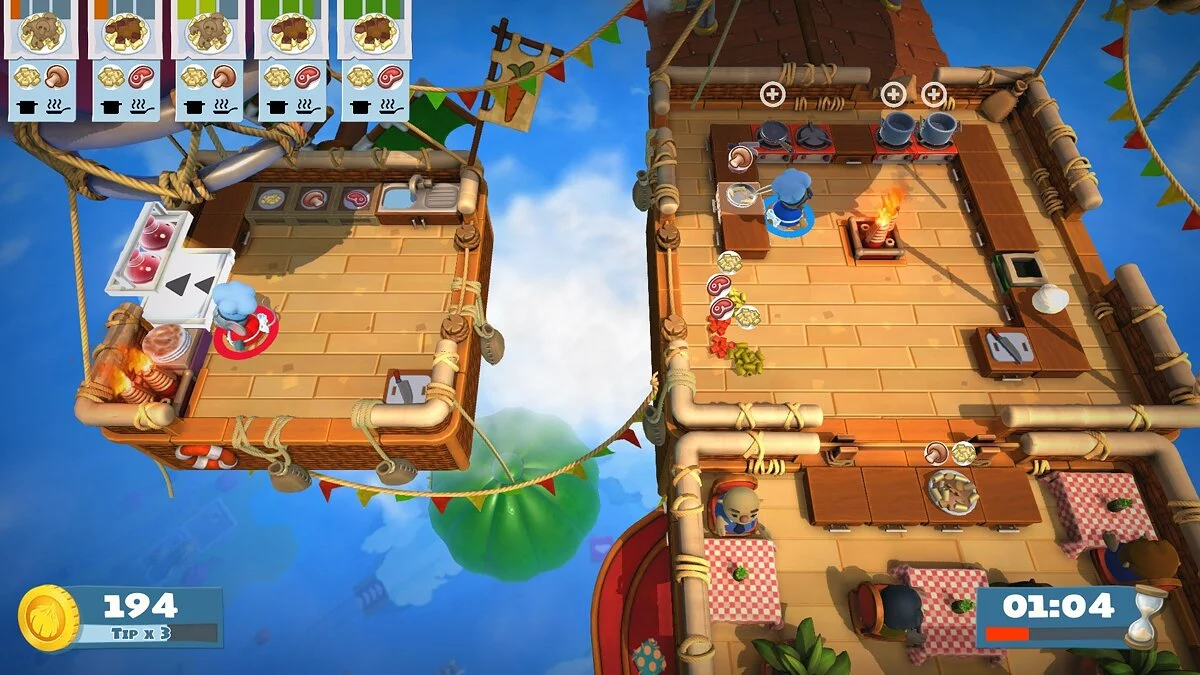 Скриншоты из Overcooked 2 / Картинка 41