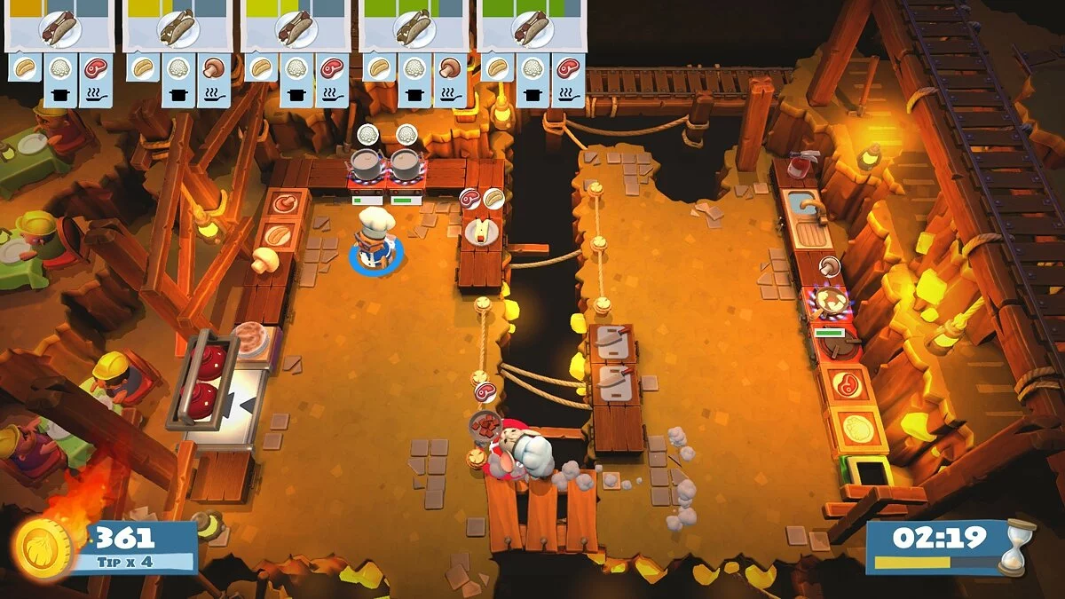 Скриншоты из Overcooked 2 / Картинка 42