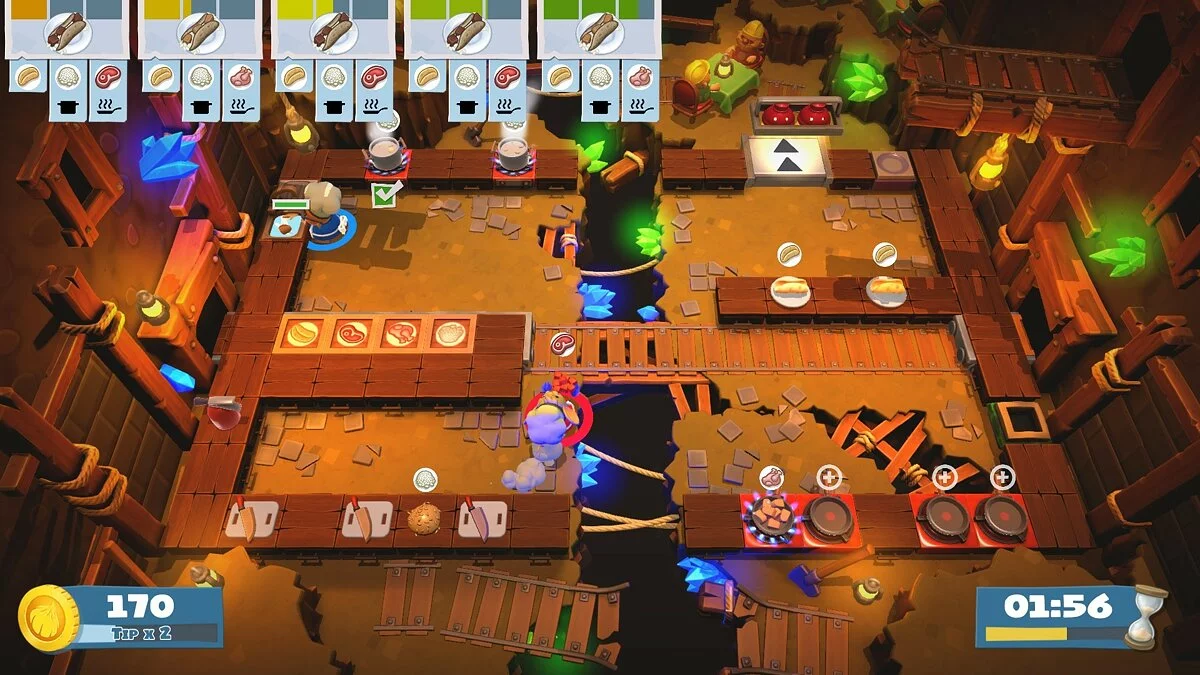 Скриншоты из Overcooked 2 / Картинка 43