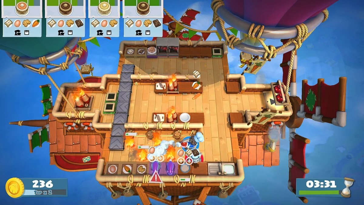 Скриншоты из Overcooked 2 / Картинка 59
