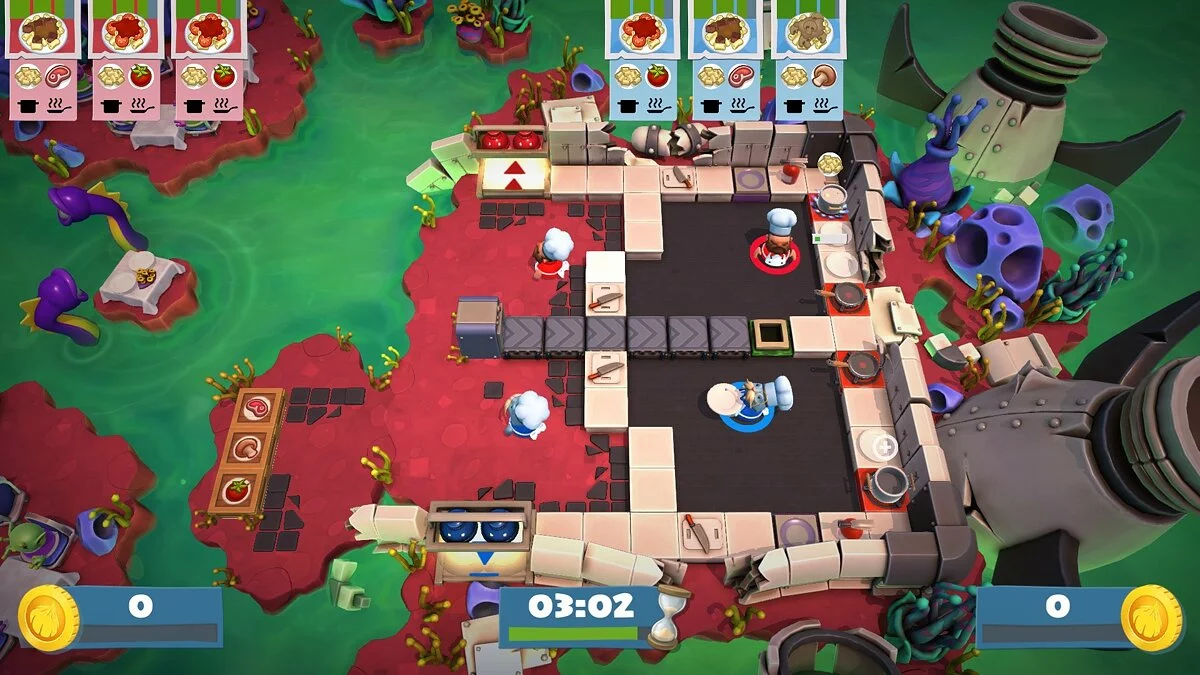 Скриншоты из Overcooked 2 / Картинка 64