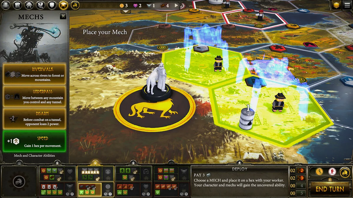 Скриншоты из Scythe: Digital Edition / Картинка 5