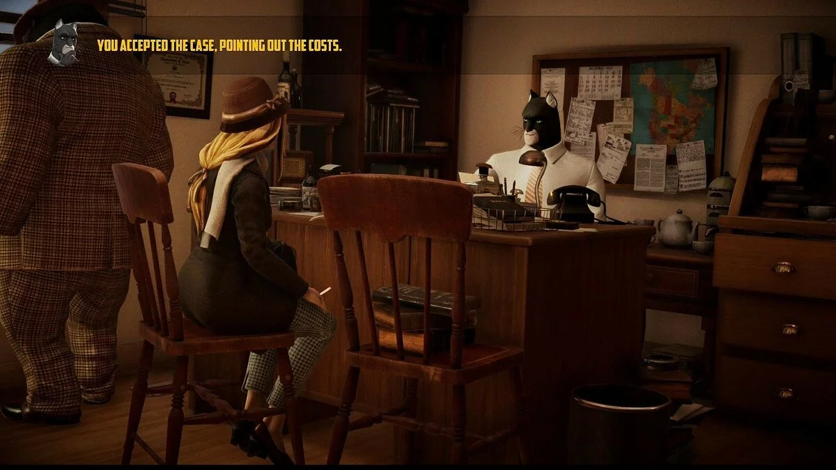 Скриншоты из BLACKSAD: Under the Skin / Картинка 18