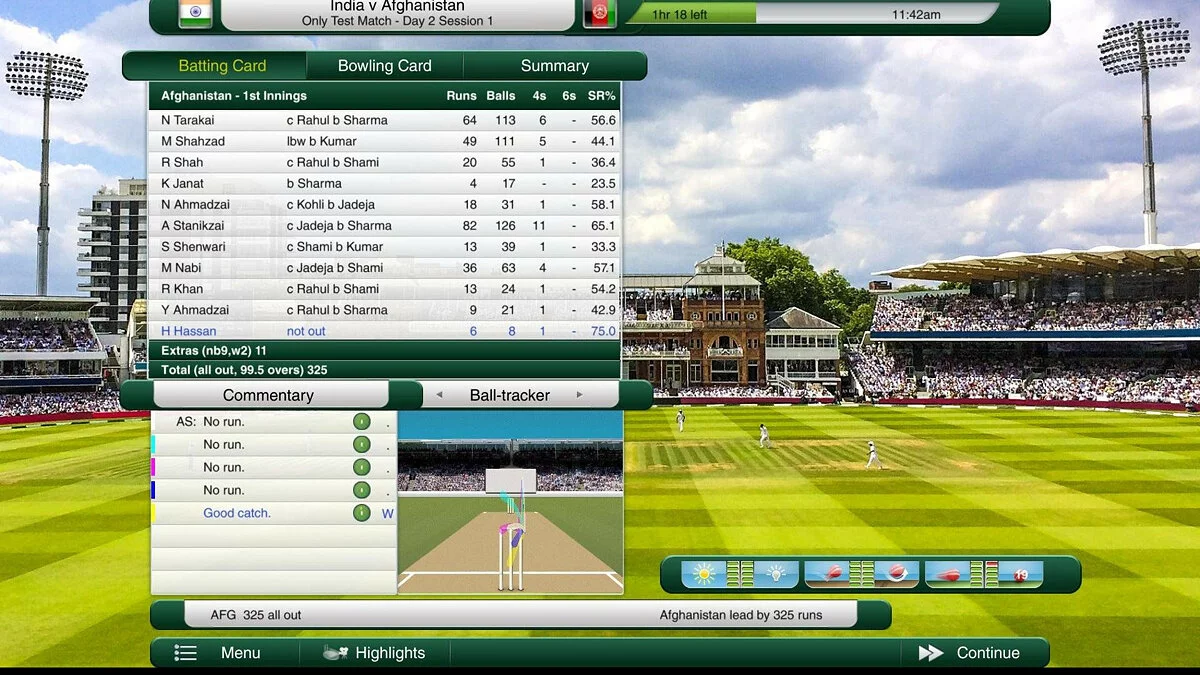 Скриншоты из Cricket Captain 2018 / Картинка 3