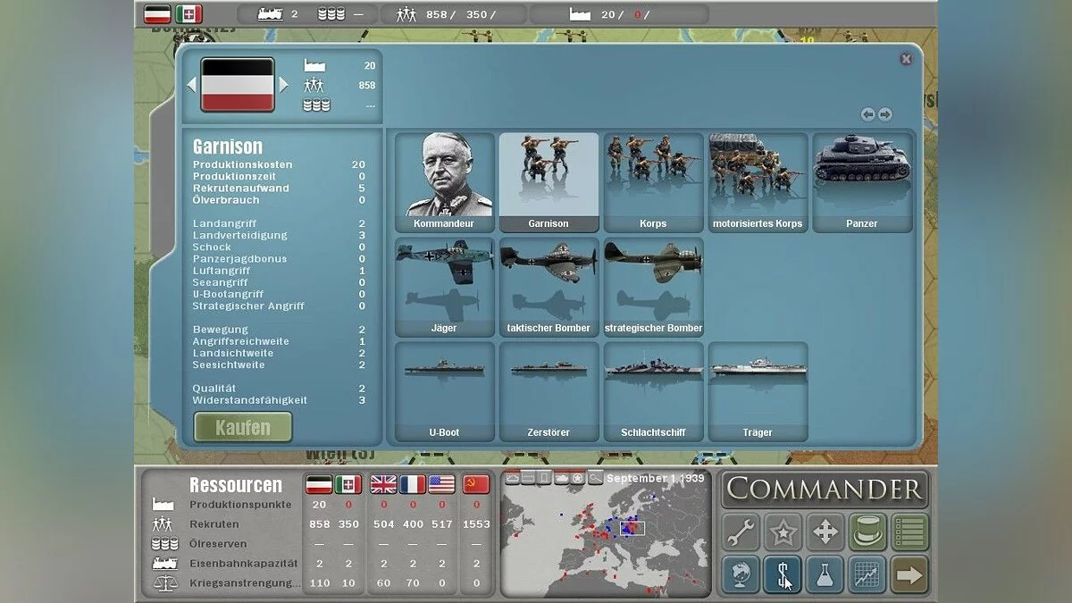 Скриншоты из Commander: Europe at War / Картинка 47