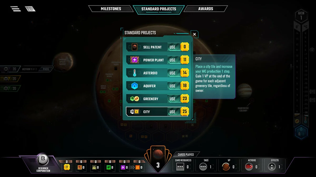 Скриншоты из Terraforming Mars / Картинка 9